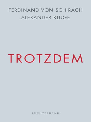 cover image of Trotzdem